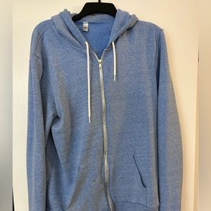 American Apparel Lightweight Zip-up Hoodie